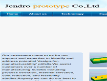 Tablet Screenshot of jd-prototype.com